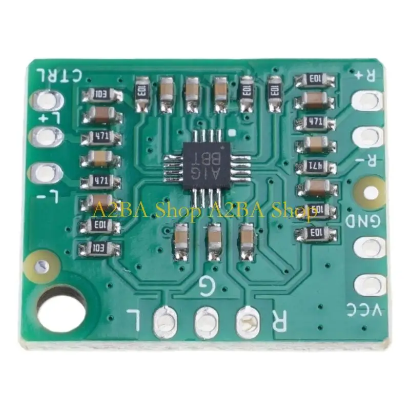 A2BA MAX97220 Дифференциальный балансный односторонний выходной усилитель для наушников Плата усилителя с низким
