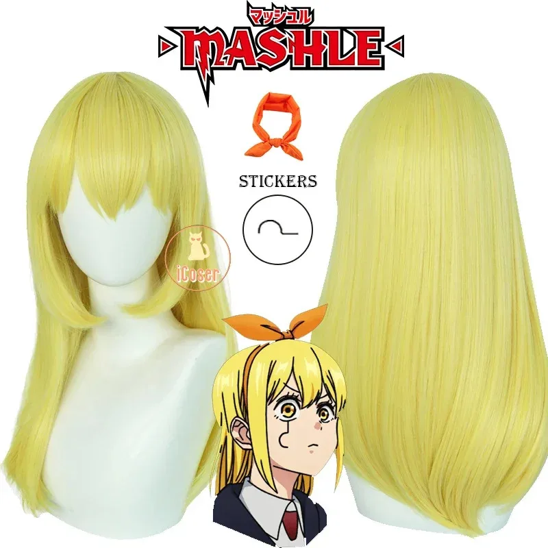 25COSLemon Irvine Cosplay Costume Wig Anime Mashle Magic and Muscles Magic Academy Uniform Trench Headgear Halloween Party for W