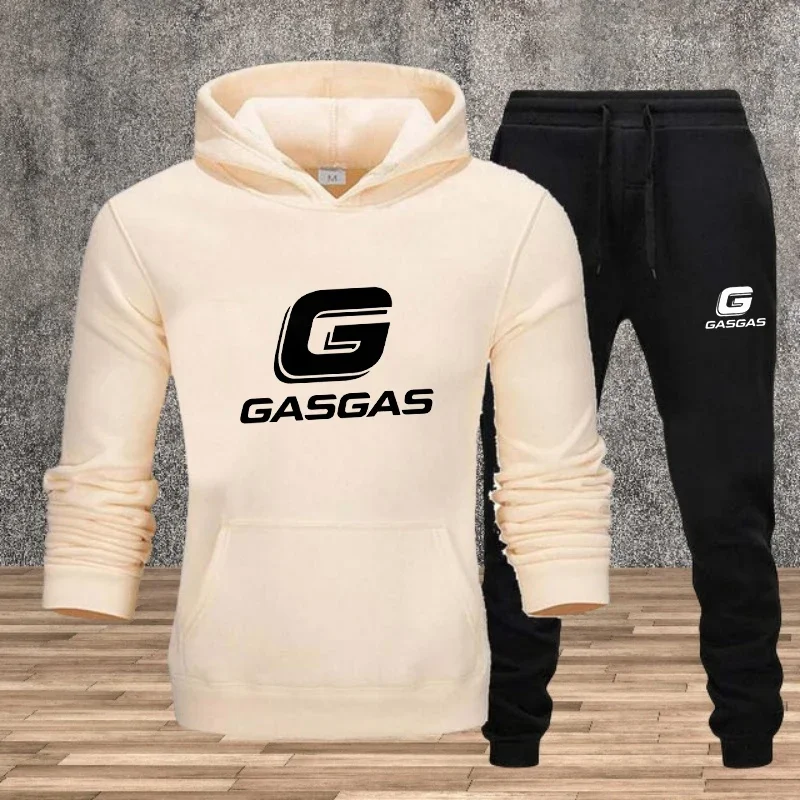 

2025 Autumn/Winter pullover men's hoodie, hoodie sweatshirt pants set, 2-piece men's set, running, fitness and outdoor