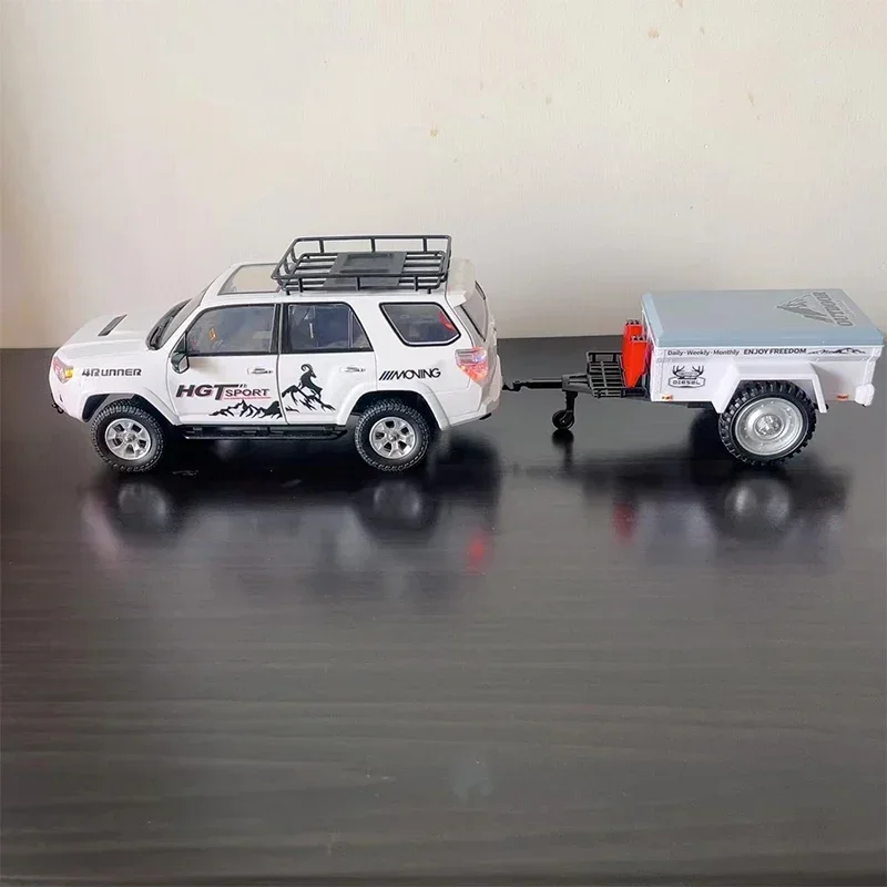 Hg 4runner 1:18 modello elettrico ad alta simulazione 2.4g a quattro ruote motrici con doppio sterzo auto telecomandata