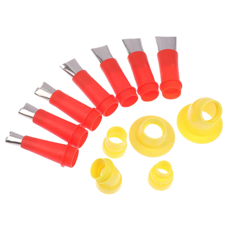 

22 шт., силиконовые сварочные инструменты, сварочная насадка из нержавеющей стали, аппликатор для клея, мастика, уплотнение раковины