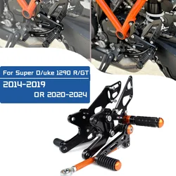 Motorcycle Adjustable Rearset Footrest For K-TM 1290 Super Duke Superduke R 2014-2016 2017 2018 2019 2020 2021 2022 2023 2024