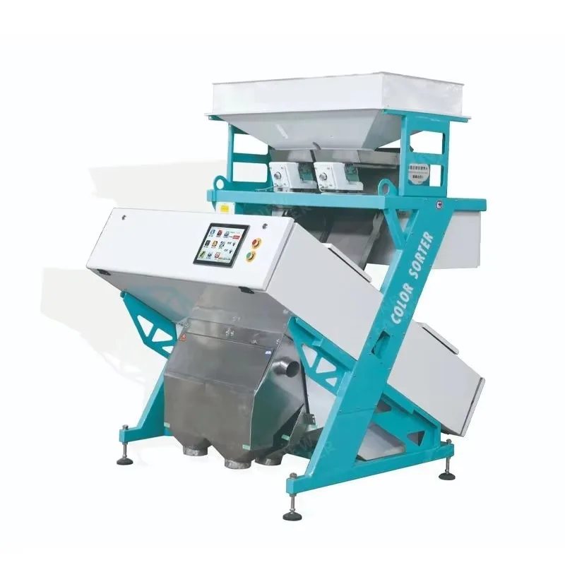 Customize Color Sorter Sorter Machine Rice Sorting Machines Attractive Price New Wooden Case Pet Plastic Chip Color Sorter