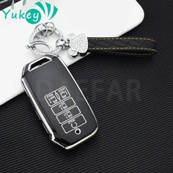 9 Buttons Car Key Case Cover Shell Fob For KIA K7 K8 V6 2022 EV6 2022 Dl3 K5 for Kia Carnival Sedona 2021 Sorento MQ4 Keychain