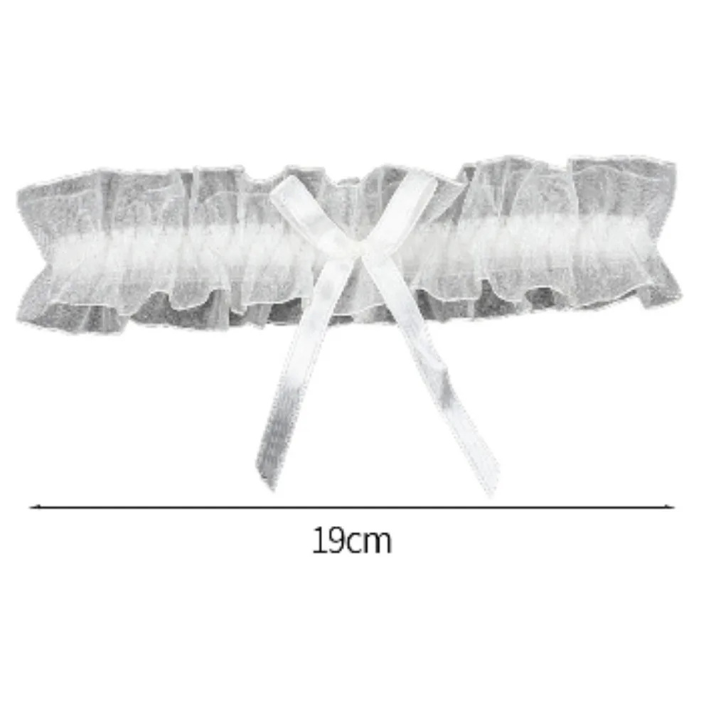 Pesenar Halloween Krankens ch wester verkleiden Accessoires farbige Gaze Band Bogen Beine