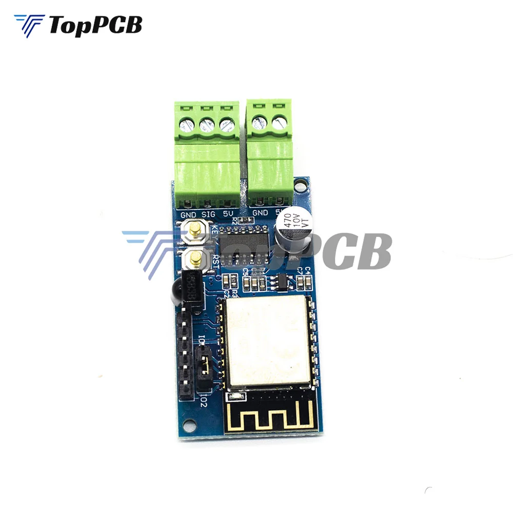 Imagem -05 - Wifi Microcontrolador Ws2812 Tira Led Rgb Escurecimento Suporte Controlador Wifi Controle sem Fio Infravermelho Esp8266 Esp12s