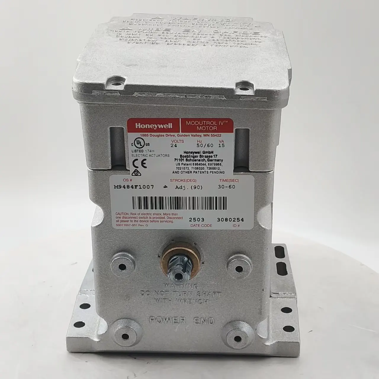 

Industrial Automation Control Actuators M9484F 1007 Series 90 Modutrol IV Motors Economical Boiler Parts