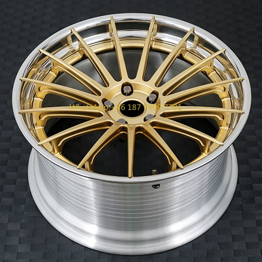 

18 19 20 21 22 23 24 Inch 2 Piece Glossy Forged Wheels 5*120 Alloy Rims for . E46 E60 F10 E39 M3 M4 E30 E36 513m 3 5 Series