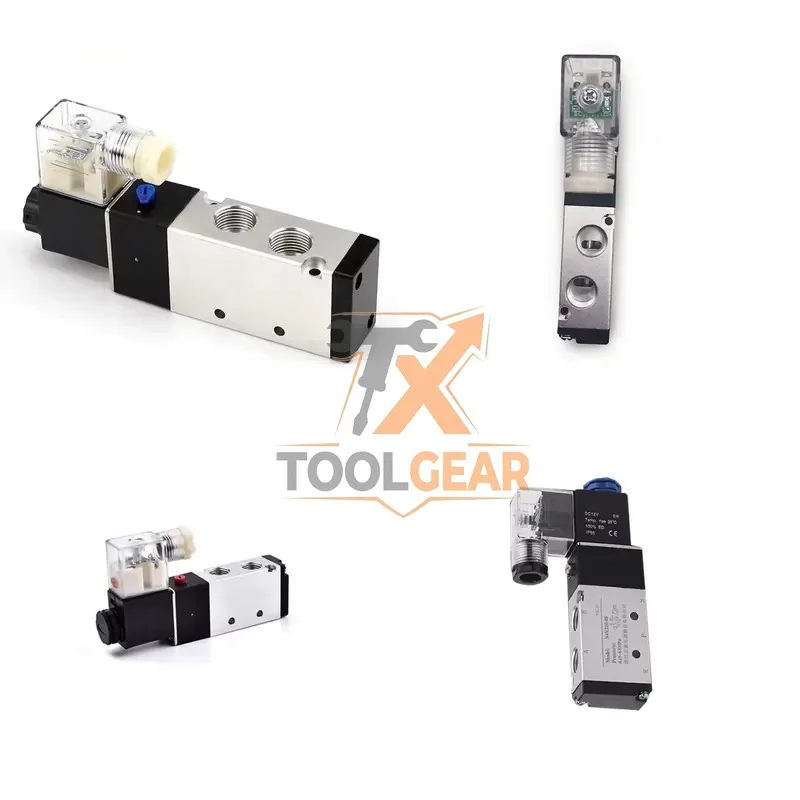 2026China*Factory* Direct Acting 1/4 Inch 2 Way 5 Positions air Pneumatic Solenoid Valve