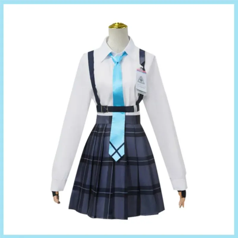 

asdh8@Game Blue Archive takanashi hoshino Cosplay Costume Wig Japan JK School Uniforms Woman Kawaii Campus Sui