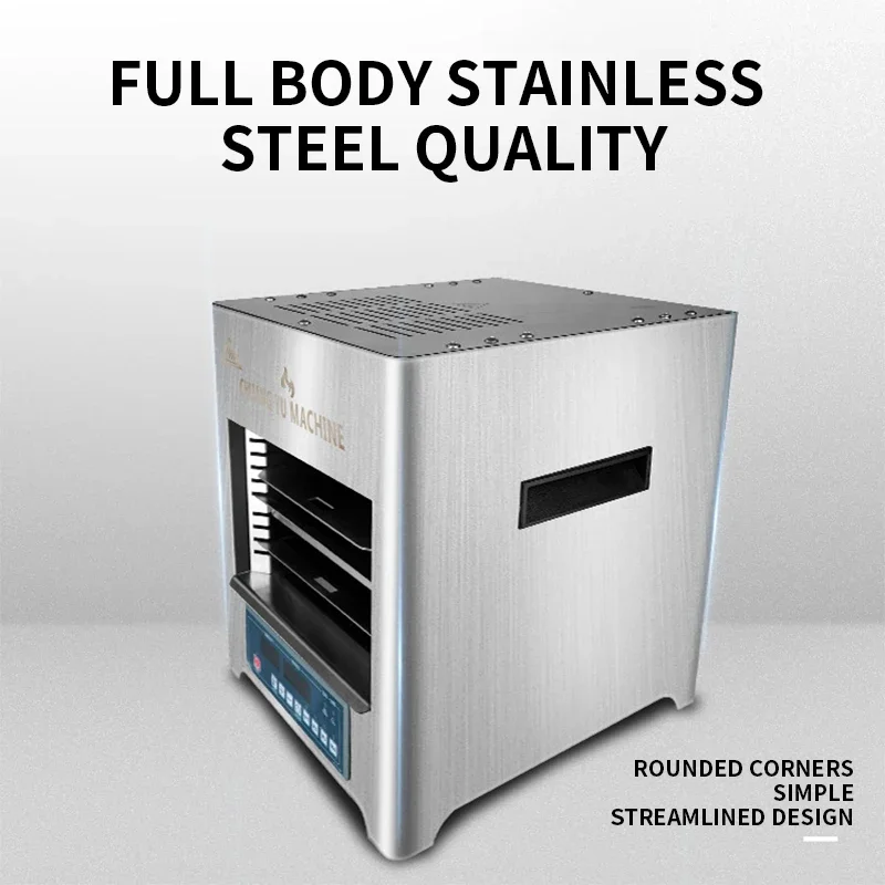 Tablete elétrico para churrasco 2kw, máquina de churrasco pequena doméstica de aço inoxidável 220v grelha de porco e corvino picado