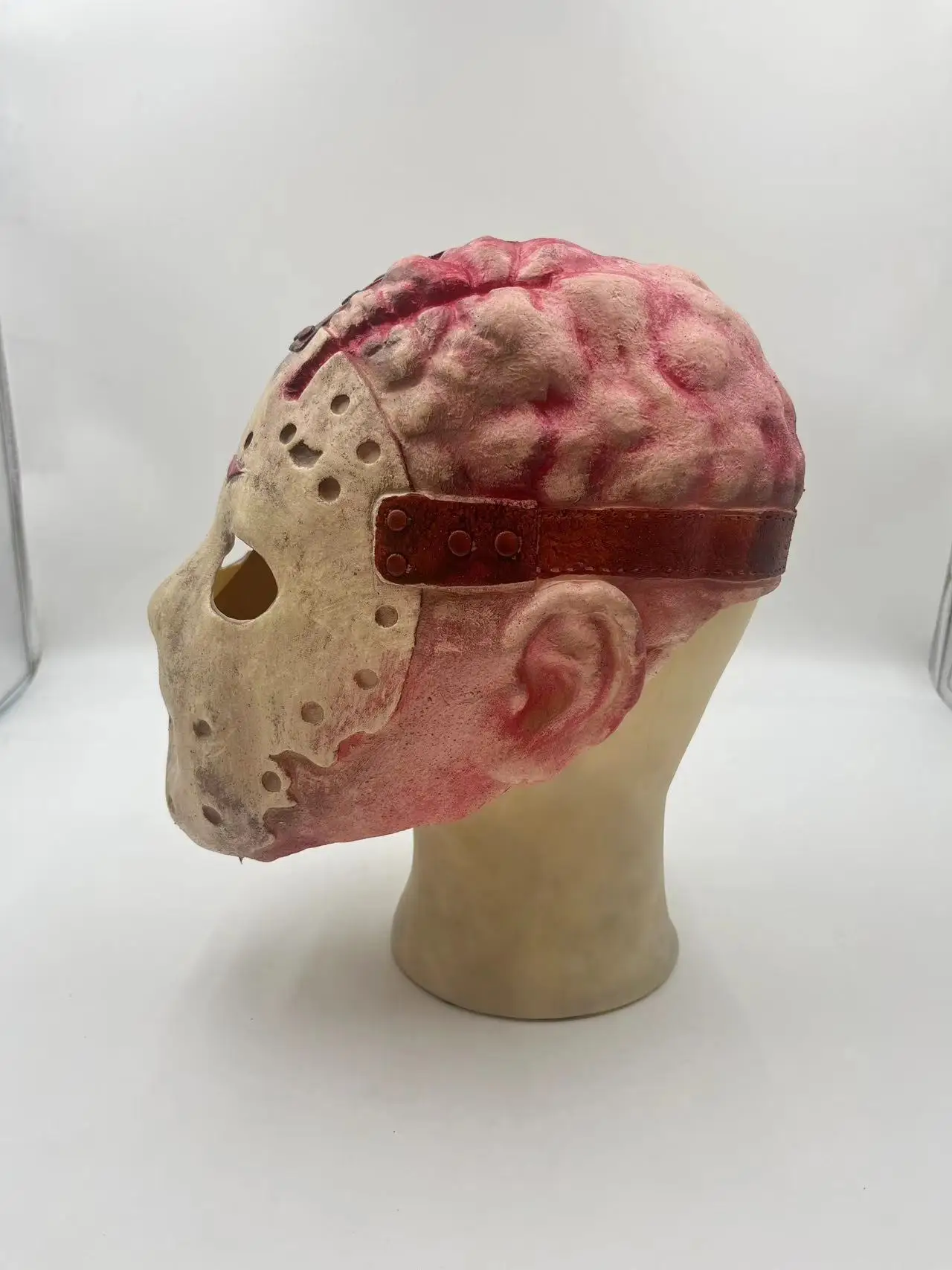 Necablack-Friday The 1H Freddy's Fnaf Texas Chainsaw Massacre, Halloween Latex Face Mask Terror