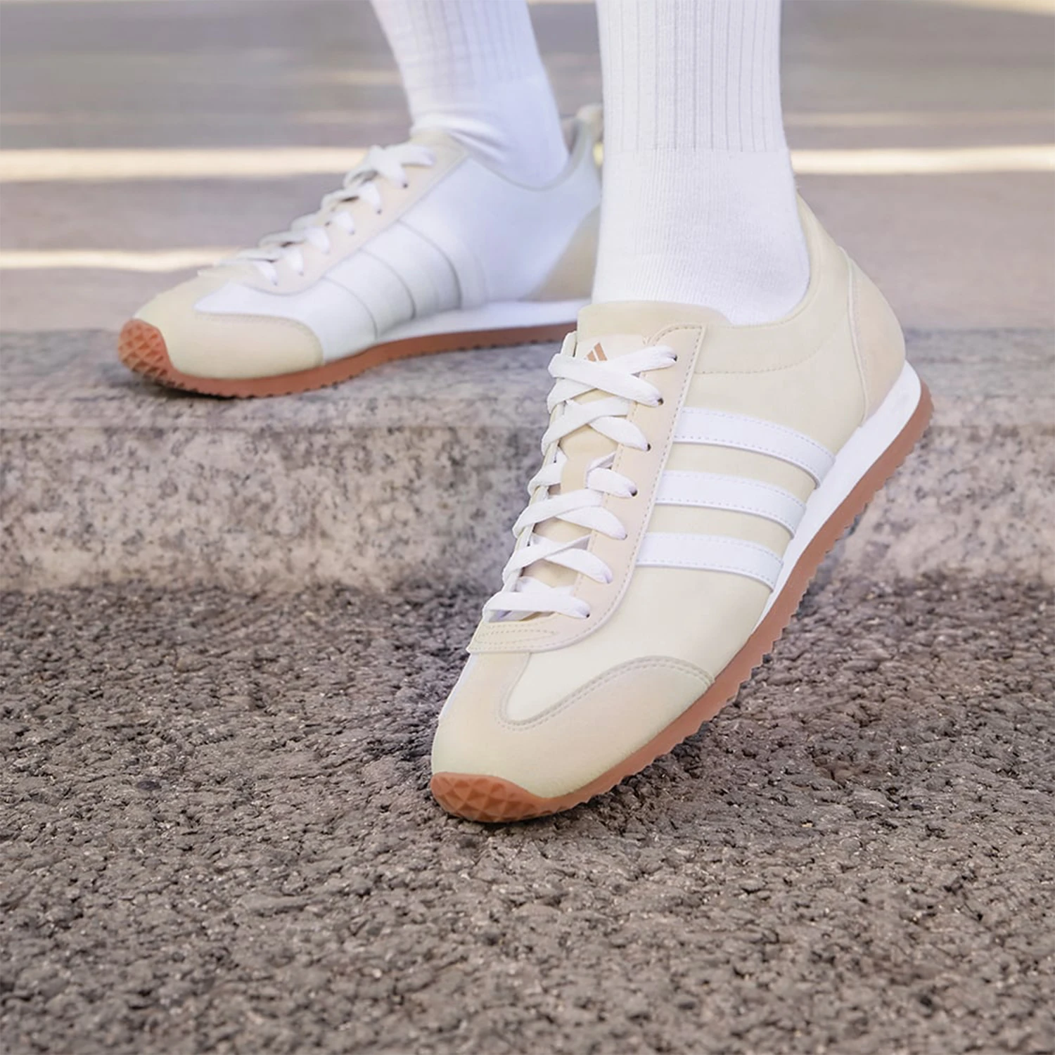 

Adidas genuine VS JOG 2.0 Unisex Fashion Breathable Casual Shoes JI2435