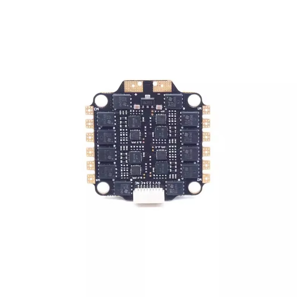 Nieuwe BLHELI_S 4IN1 45A 60A ESC Ondersteunende 3-6S borstelloze motor Ondersteuning DShot300 600/PWM voor RC FPV Racer Drone