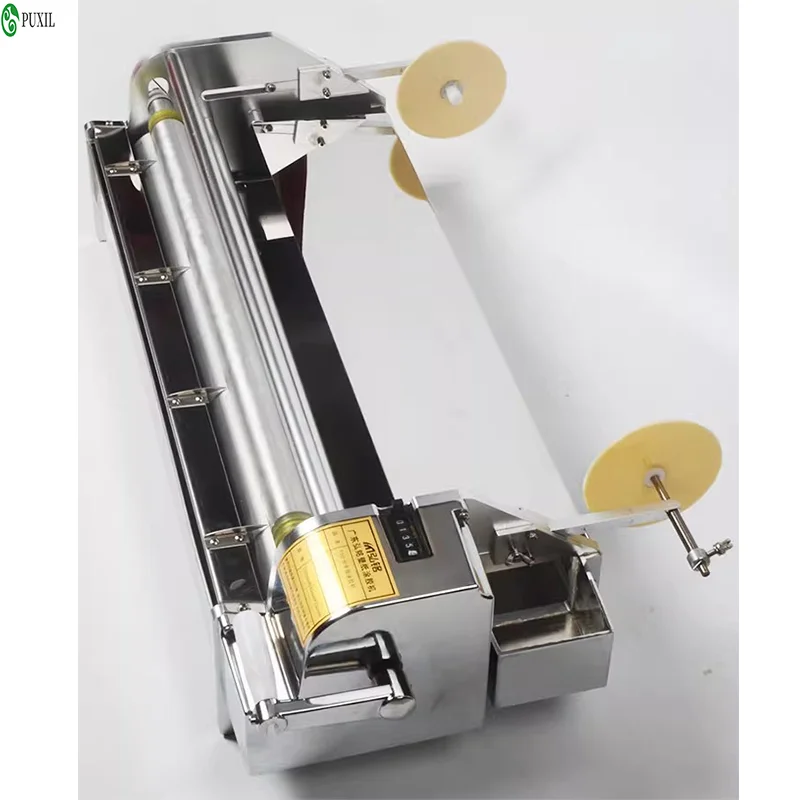 53-70 cm hand operated glue applicator Stainless steel brushing machine Home wallpaper gluing machine