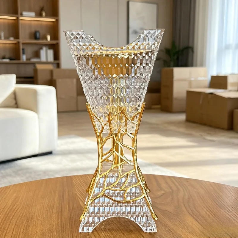 New‑Style Arabian Incense Burner Zinc Alloy Metal Combined Glass Bakhoor Censer Luxury Home Table Decoration