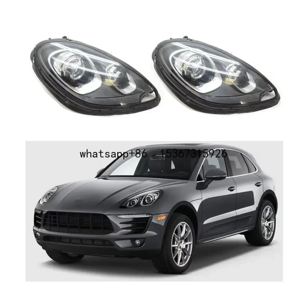 For Porsche Macan Auto Head Light AFS 2015-2018 OEM 95B941029EJ / 95B941030EJ Head Lamp With Steering Function