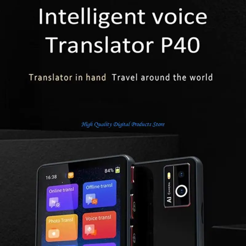 U2JE P40 Handheld Translator With Long Battery Service For Global Travelers And Business Professionals