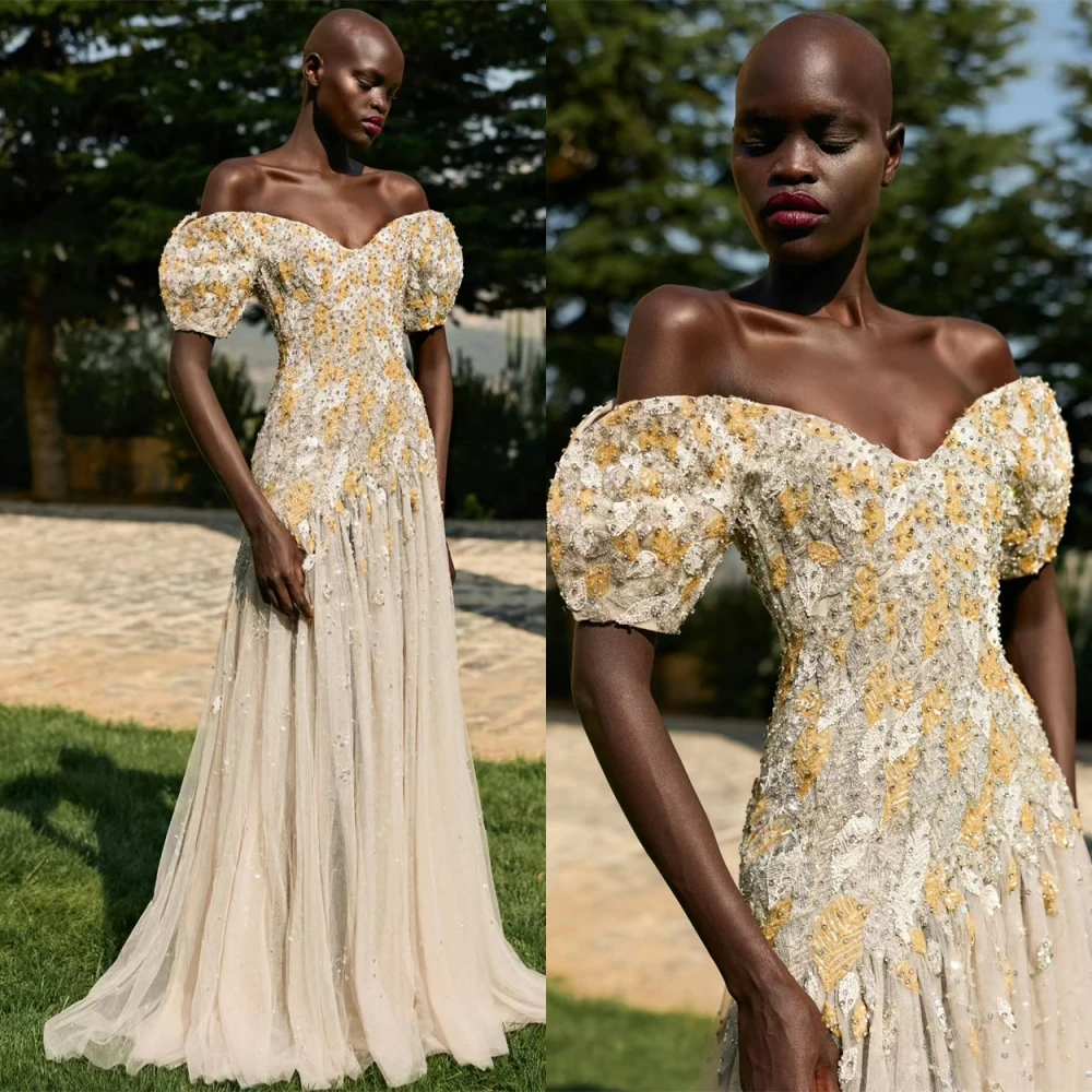 فستان سهرة عصري مخصص بدون حمالات من الأورجانزا، فساتين حفلة موسيقية رائعة مطرزة بالخرز، مزين بشكل رقيق، فساتين مناسبة خاصة