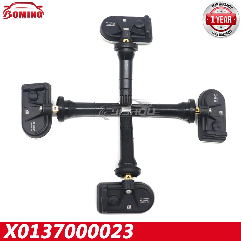 لا حاجة إلى برمجة مستشعر ضغط الإطارات TPMS للسيارة X0137000023 X01-37000023 للرائدة المثالية L7 L8 L9 ONE 2021-2025 433 ميجا هرتز #1