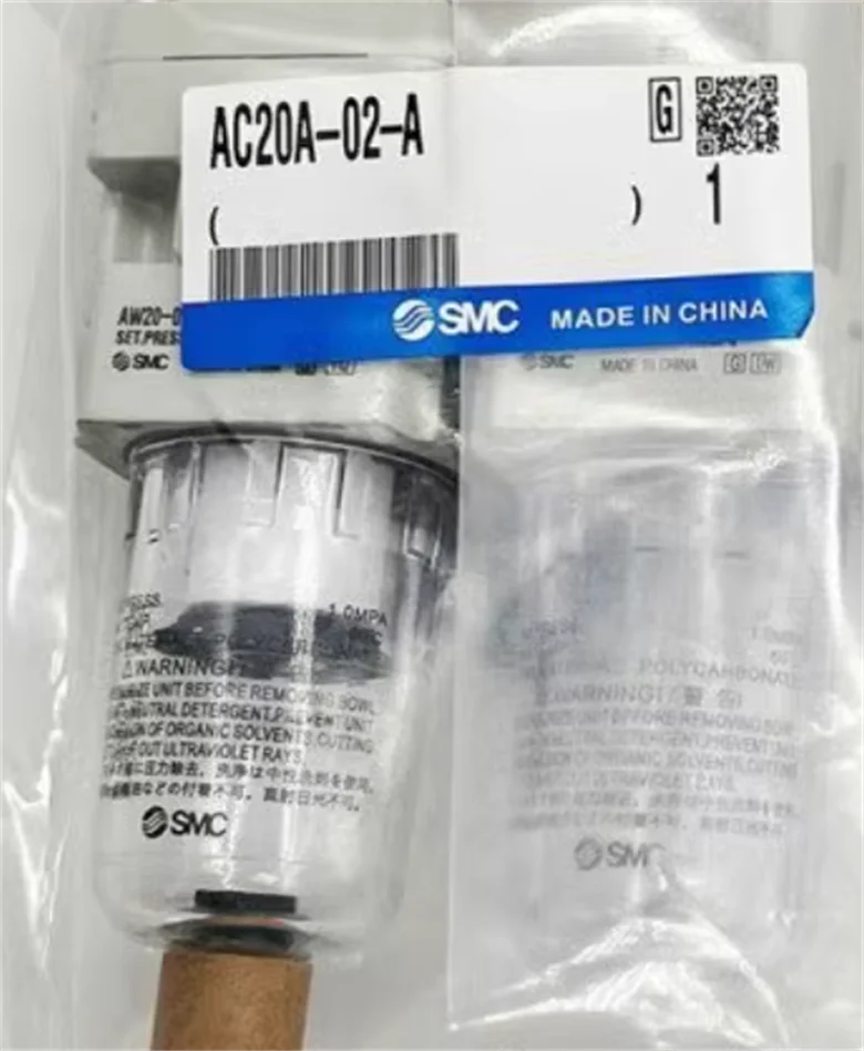 SMC AC60-10DE-8-B SMC Precision regulator air combination components: air filter + pressure reducing valve + oil mist