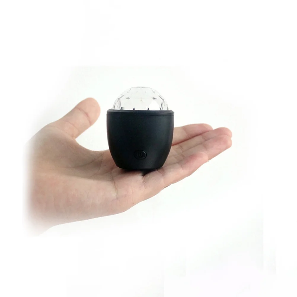 

Светодиодный атмосферный светильник, черный мини-шар, декоративная лампа для спальни, вечеринки, датчик Холла, 3 Вт, красочное индукционное освещение