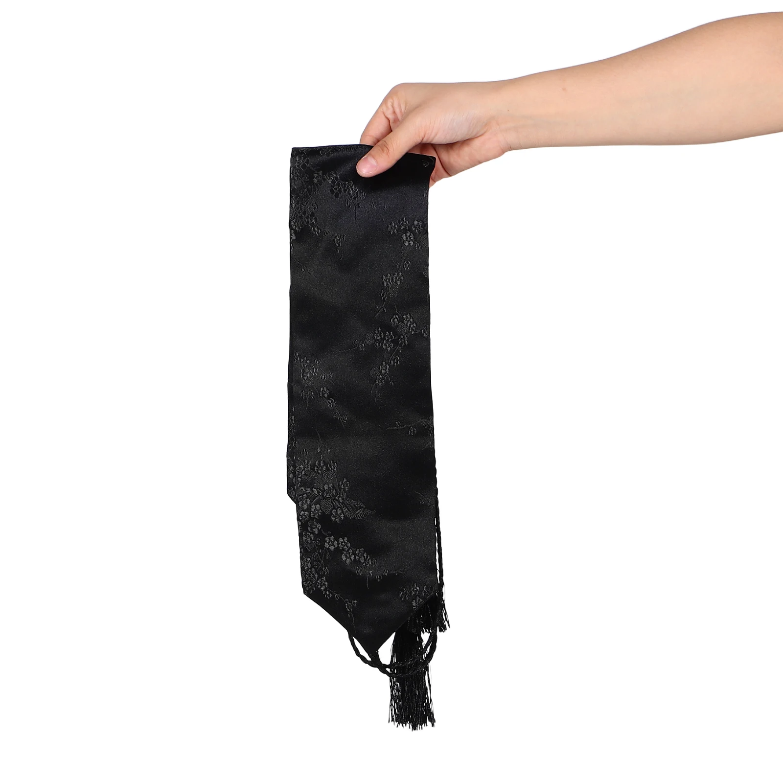 

1pc Retro Kimono Belt Vintage Japanese Wide Waistband Embroidered Tassels Women Adjustable Wrap Tie Accessories