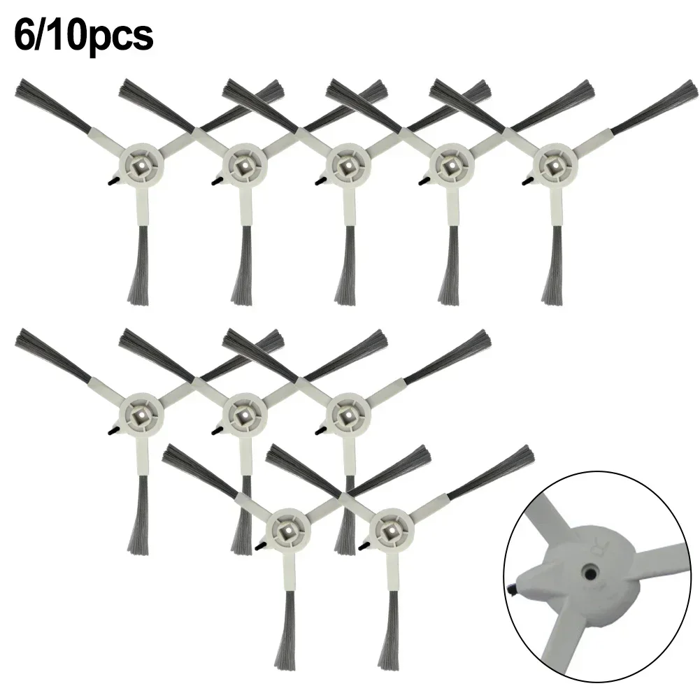 6/10pcs Side Brushes For ABIR X6 X8 Intelligent Robot Vacuum Cleaner Home Cleaning Replacement Accessories