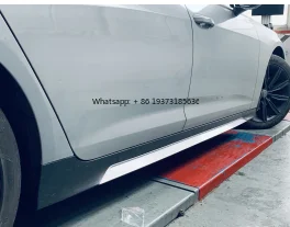 تنورة جانبية RS6 مناسبة لتعديل المحور القياسي Audi A6 A6 C8 لـ 2019 2020 2021 2022 2023 2024 2025
