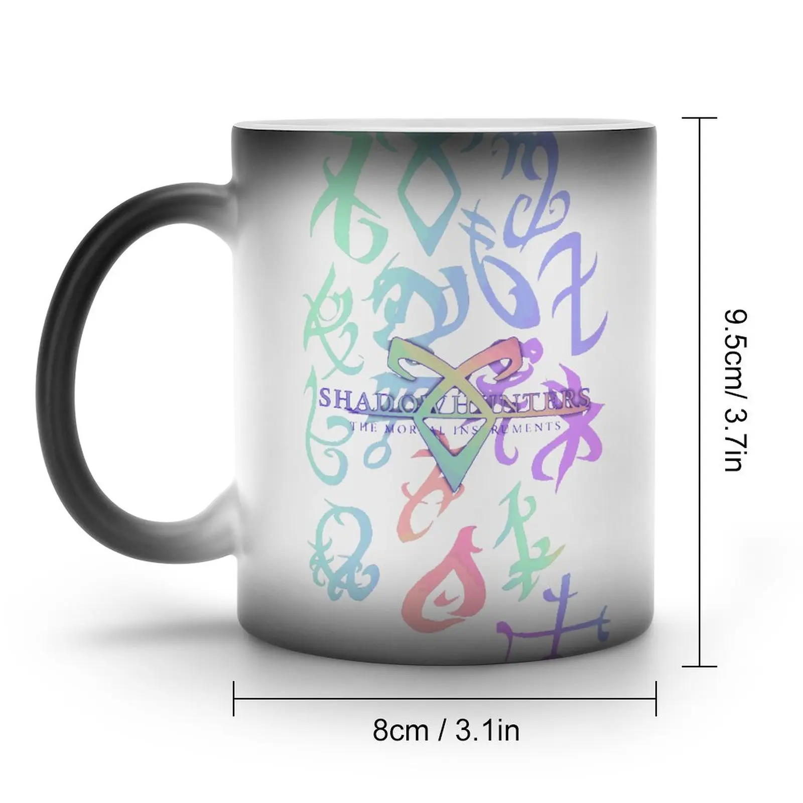 Shadowhunters Mug Modern Pottery Mug Hot Chocolate That Changes Color Creative Cups