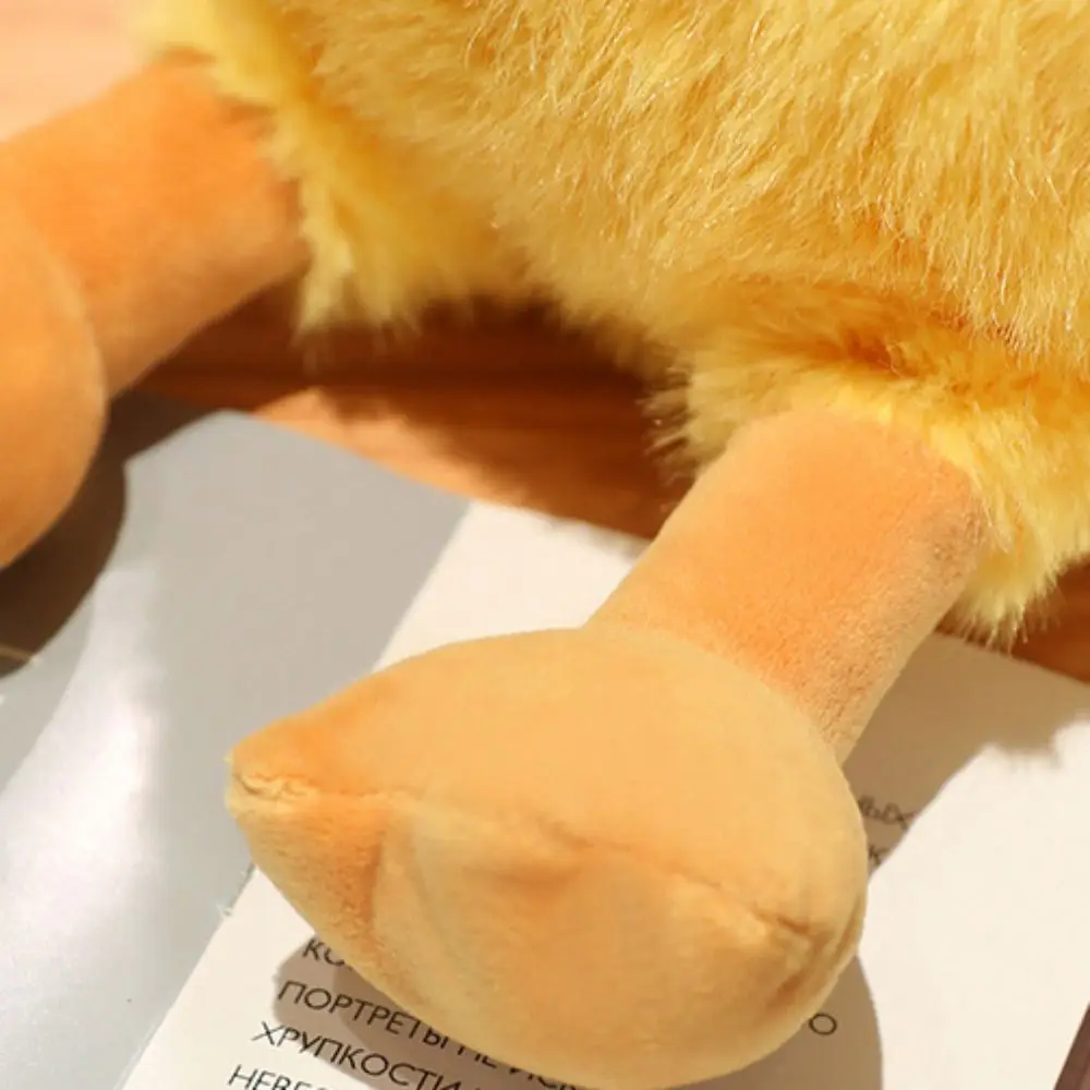 Knuffels Kip Knuffel Realistisch ogende Wit/Geel Kuiken Gevulde Pop Zacht Kussen Cartoon Haan Knuffels
