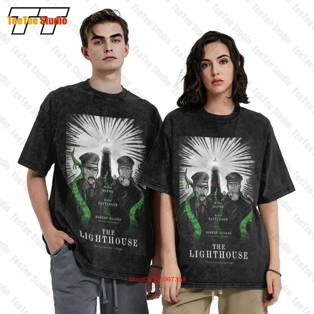 Lighthouse V3 Movie Poster Willem Dafoe Robert Pattinson Vintage  T-Shirt NHF6