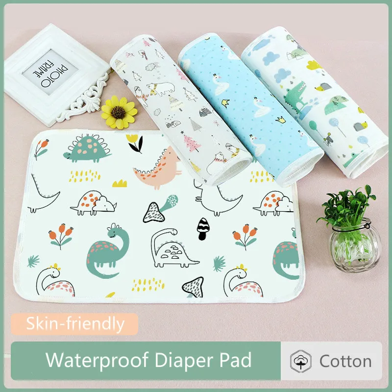 Baby Changing mat Portable Washable Waterproof Mattress Children Game Floor Mats Reusable Stroller Travel Pad Diaper 30*45 cm