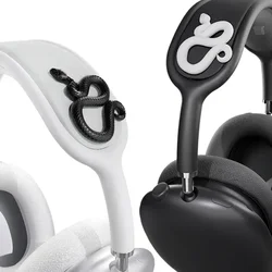 for AirPods Max Case Y2K Custom Snake Headphone Cover Head Beam Decoration for Airpods Max Earphone Accessories Protective Case
