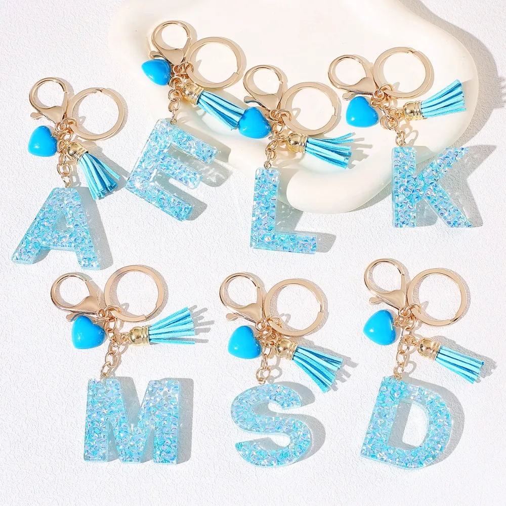 Resin Alphabet Keyc… - image