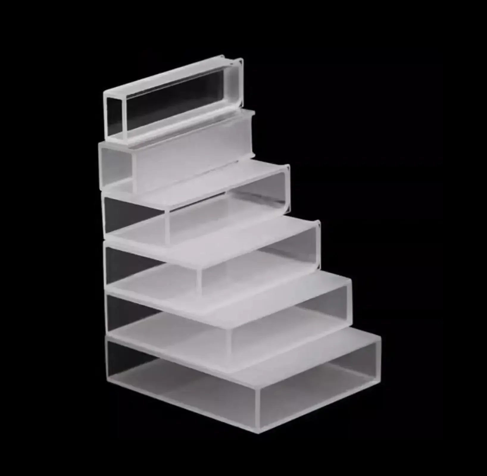 

5/10/20/30/40/50/100mm 751 Optical Glass/Quartz/Acid Alkali Resist Quartz Cuvettes Cell For Spectrophotometer