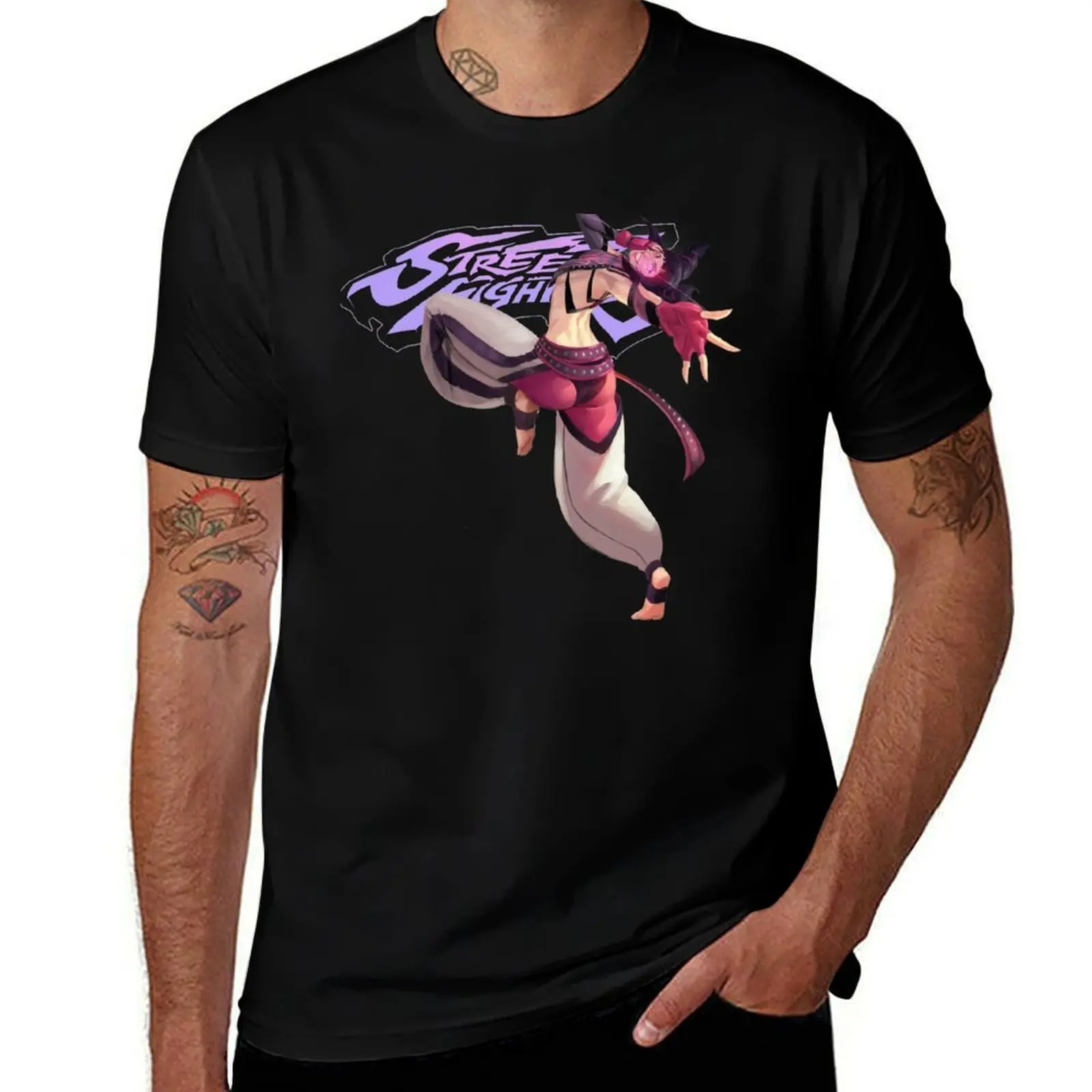 

Juri Han T-Shirt t shirt for man anime t shirts oversize T-Shirt