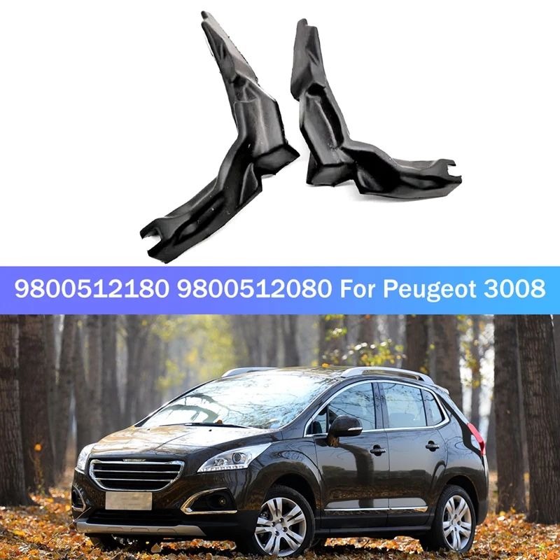 9800512180 9800512080 For Peugeot 3008 Sponge Foam Windshield Front Foam Rain Collector Sponge 8251GY 8251GZ