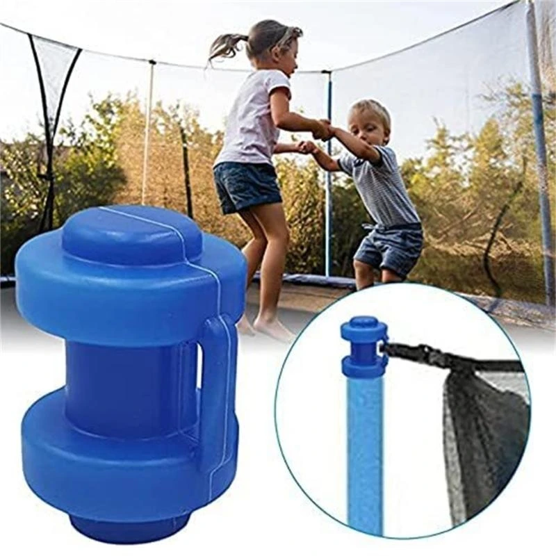 6Pcs Wear-Resistant Trampoline Caps Professional Trampoline Rod Cover Trampoline Tube Caps Small Trampoline Replacements