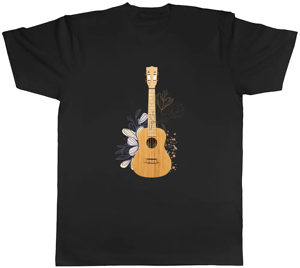 Ukulele Guitar Mens T-Shirt Guitarist Musical Instrument Player Tee Gift Unisex T-shirts For Man Woman