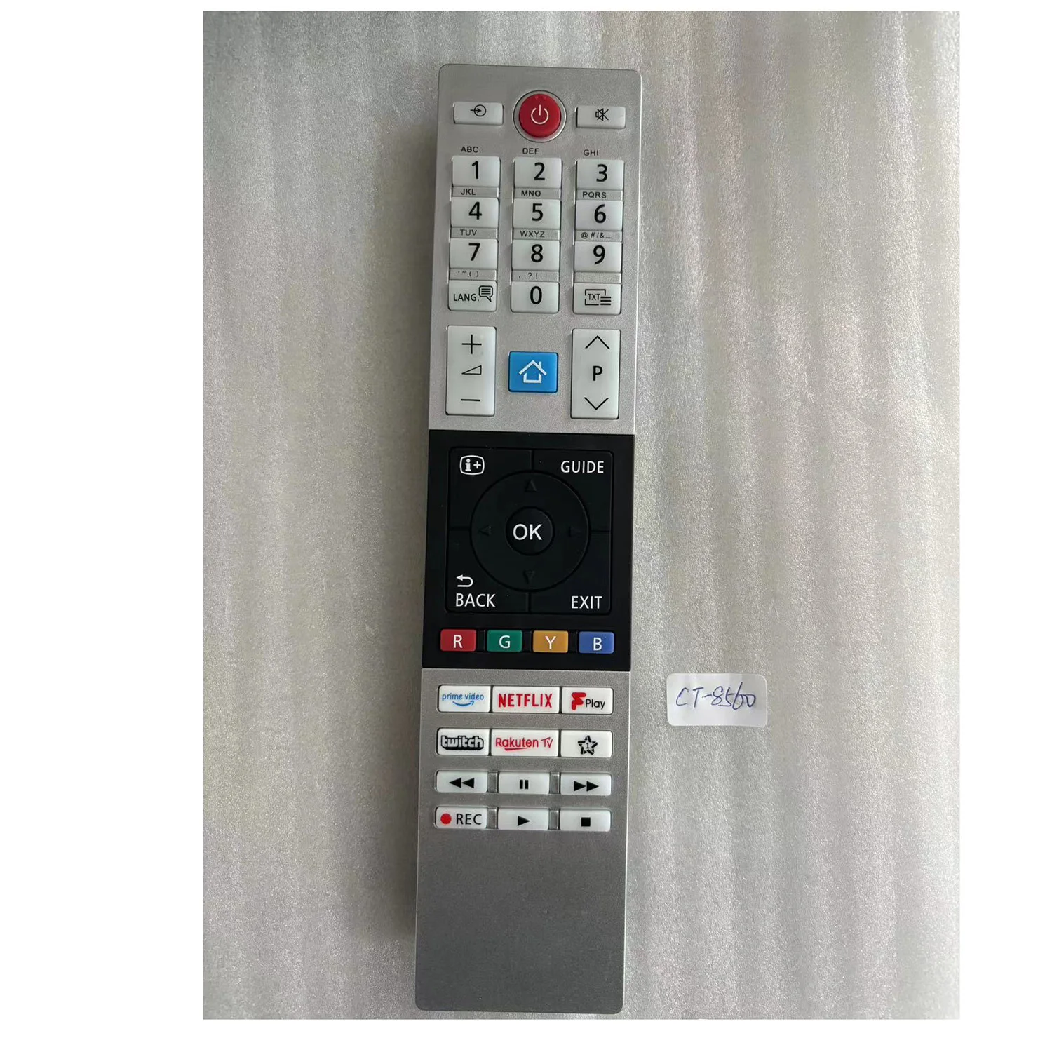 CT-8560 CT-8561 CT-8568 Replaced Remote Control For Toshiba CT-8567 55UV2363DB 65UV2363D Smart 4K LED