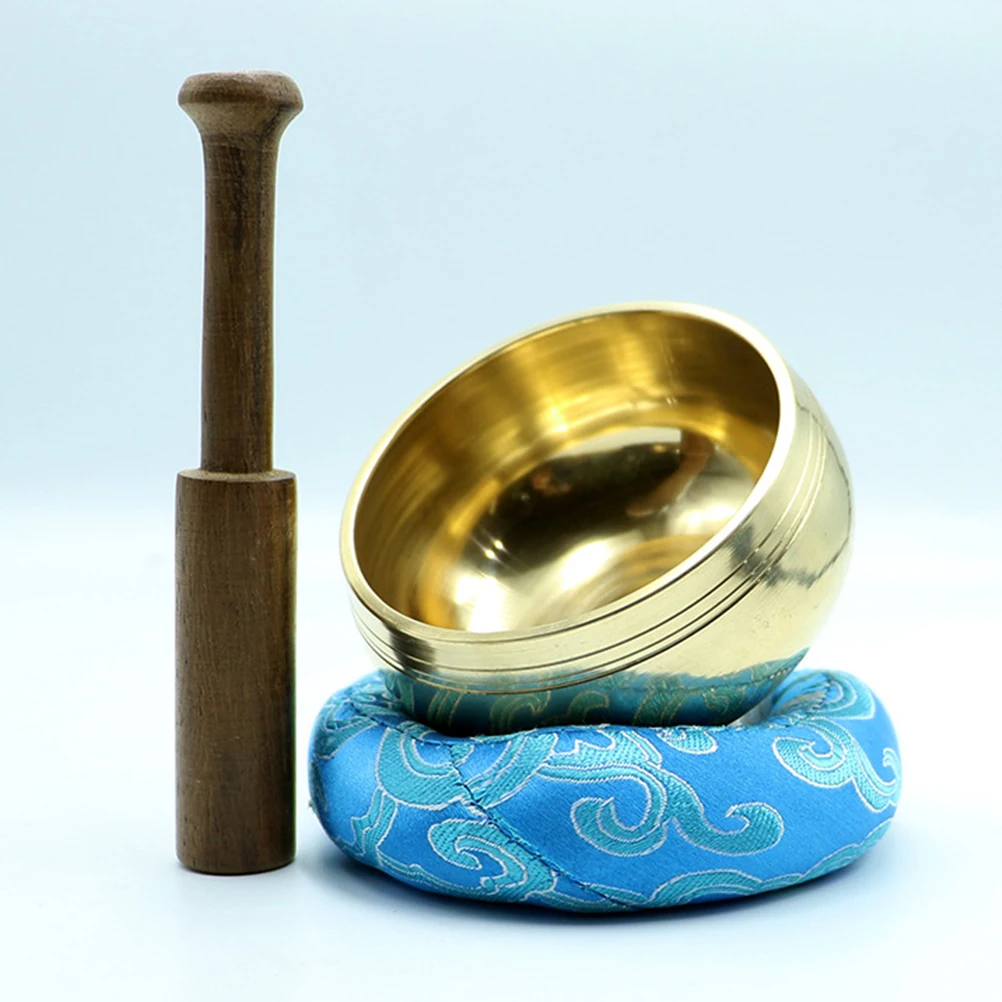 

2 Pcs Acoustic Mallets Tibetan Singing Bowl Handmade Stick Chanting Sound Parts Percussion