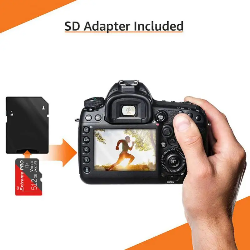 Ultra Micro TF SD Card 1TB 2TB SD Memory Card 128GB 256GB Extreme PRO V30 4K UHD TF Card cartao de memoria per fotocamera Dash cam