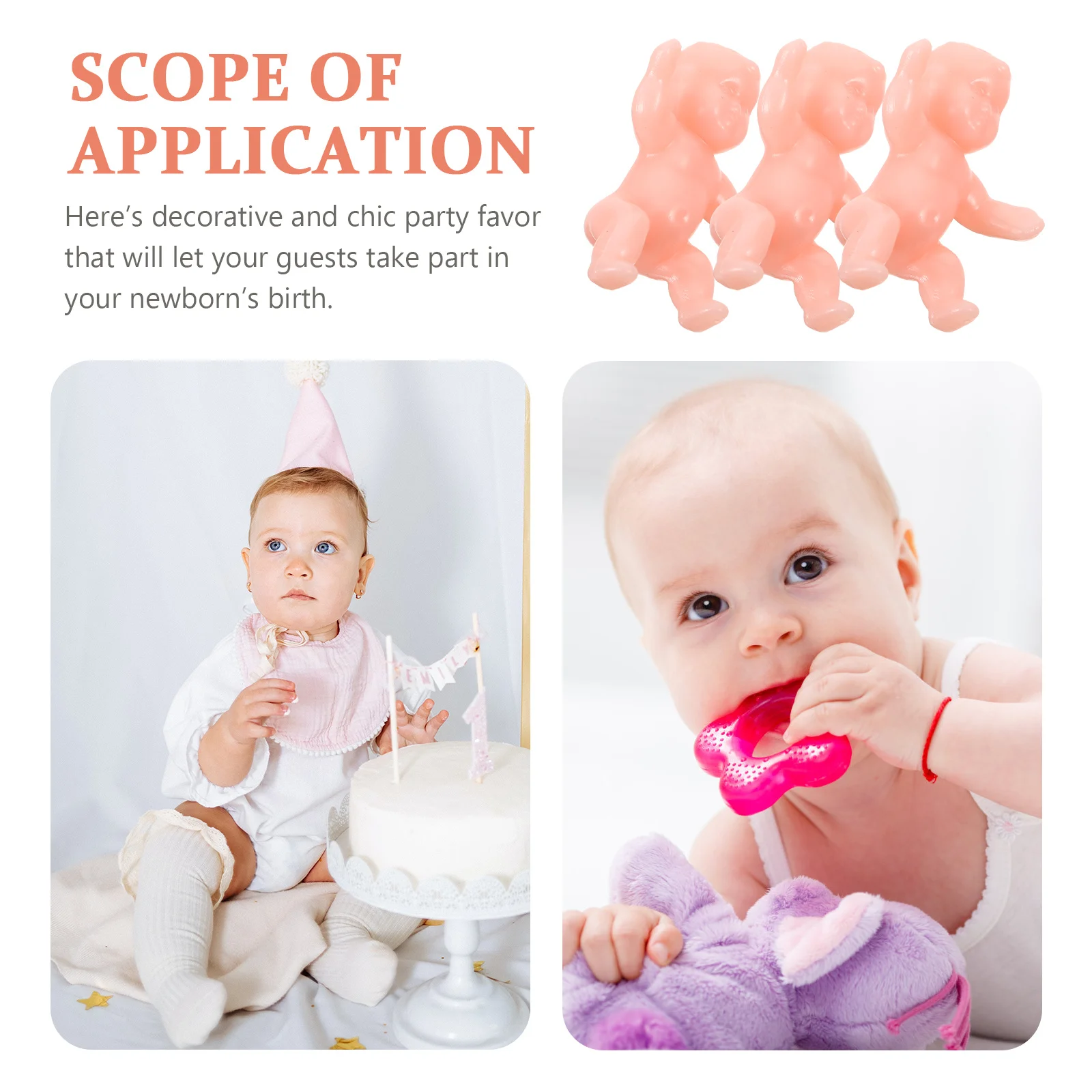 

30 Pcs Gift Figurine Small Fugurine Statue for Shower Figurines