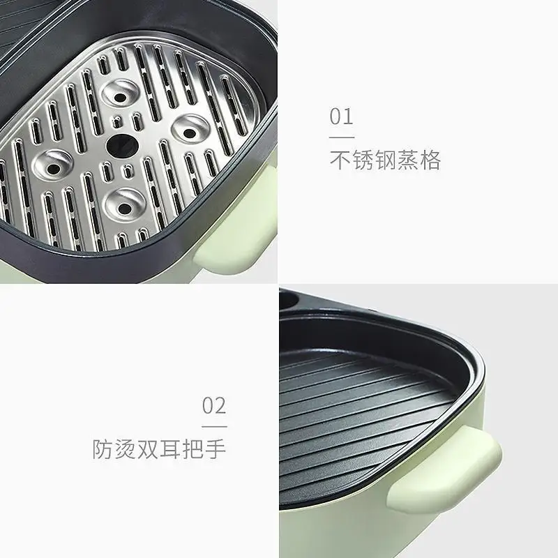 Marmite électrique domestique multifonctionnelle, type intégré