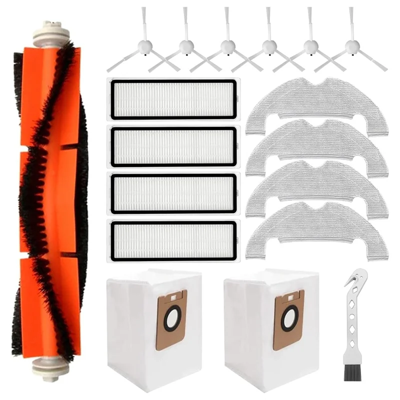 A01V-ชิ้นส่วนอุปกรณ์เสริมสําหรับDreame Bot Z10 Pro / D10 Plus / L10 Plusเครื่องดูดฝุ่น,แปรงลูกกลิ้ง,ตัวกรอง,แปรงด้านข้าง