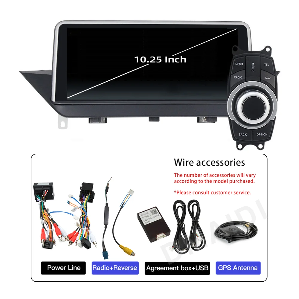 

12.5" Android 13 GPS Navigation Screen For BMW X1 E84 F48 Wireless Carplay Auto Bluetooth Car Multimedia Radio Video Player 4G