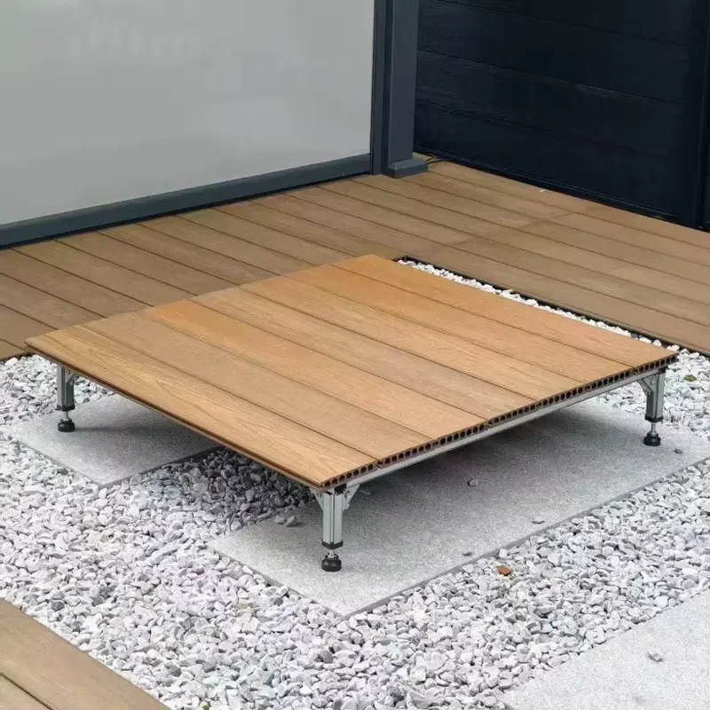 Custom Item, Contact Us Decking for Outdoor Terrace with Adjustable Height and Move Able Design New Flooring