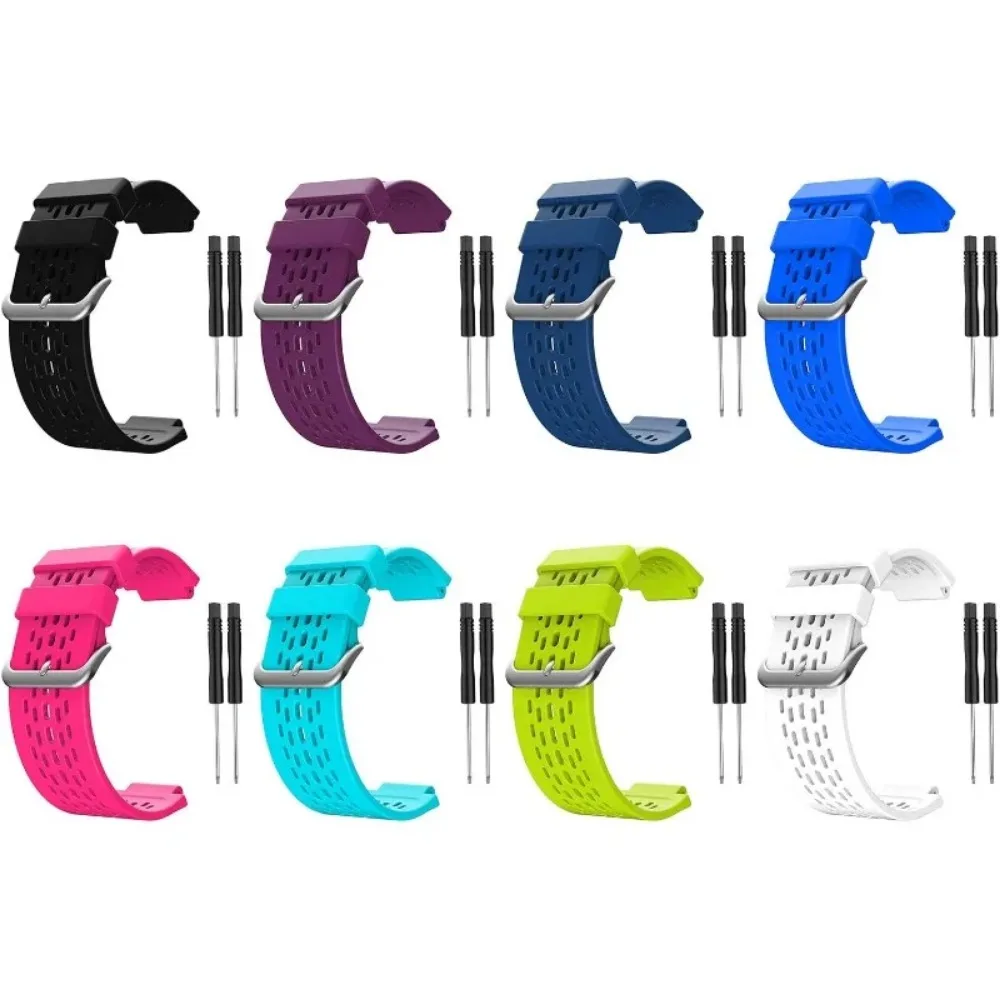 S4/S2 New for Garmin Approach Silicone Strap Soft Silicone Replacement Watch Band Wrist Strap Breathable Sport