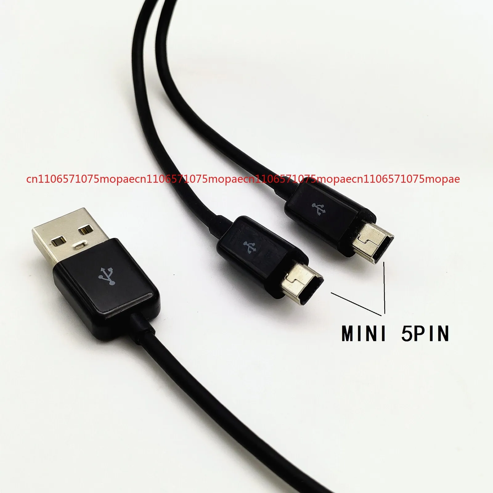 Dual Mini USB Splitter Cable Power up to Two Mini USB Devices at Once 1M 3FT